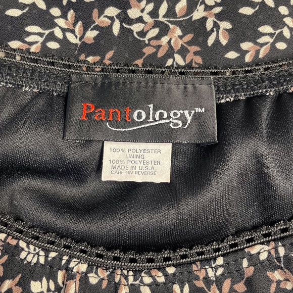 Vintage 90s Floral Overlay Skirt - Picture 5 of 9